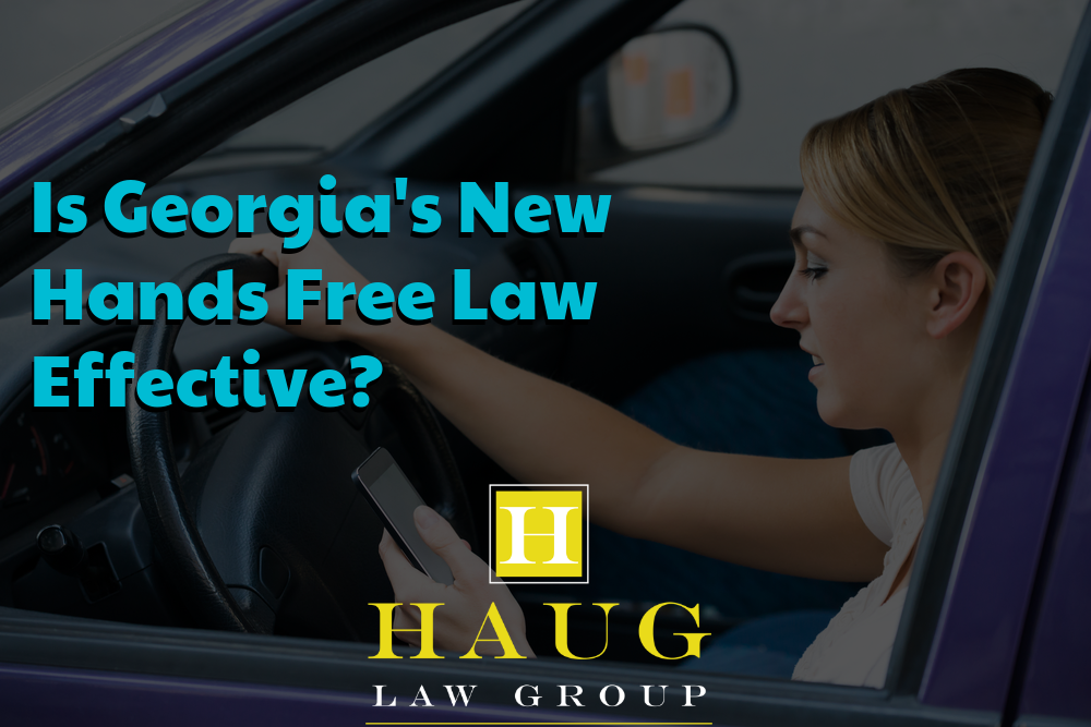 Is Georgia's New Hands Free Law Effective